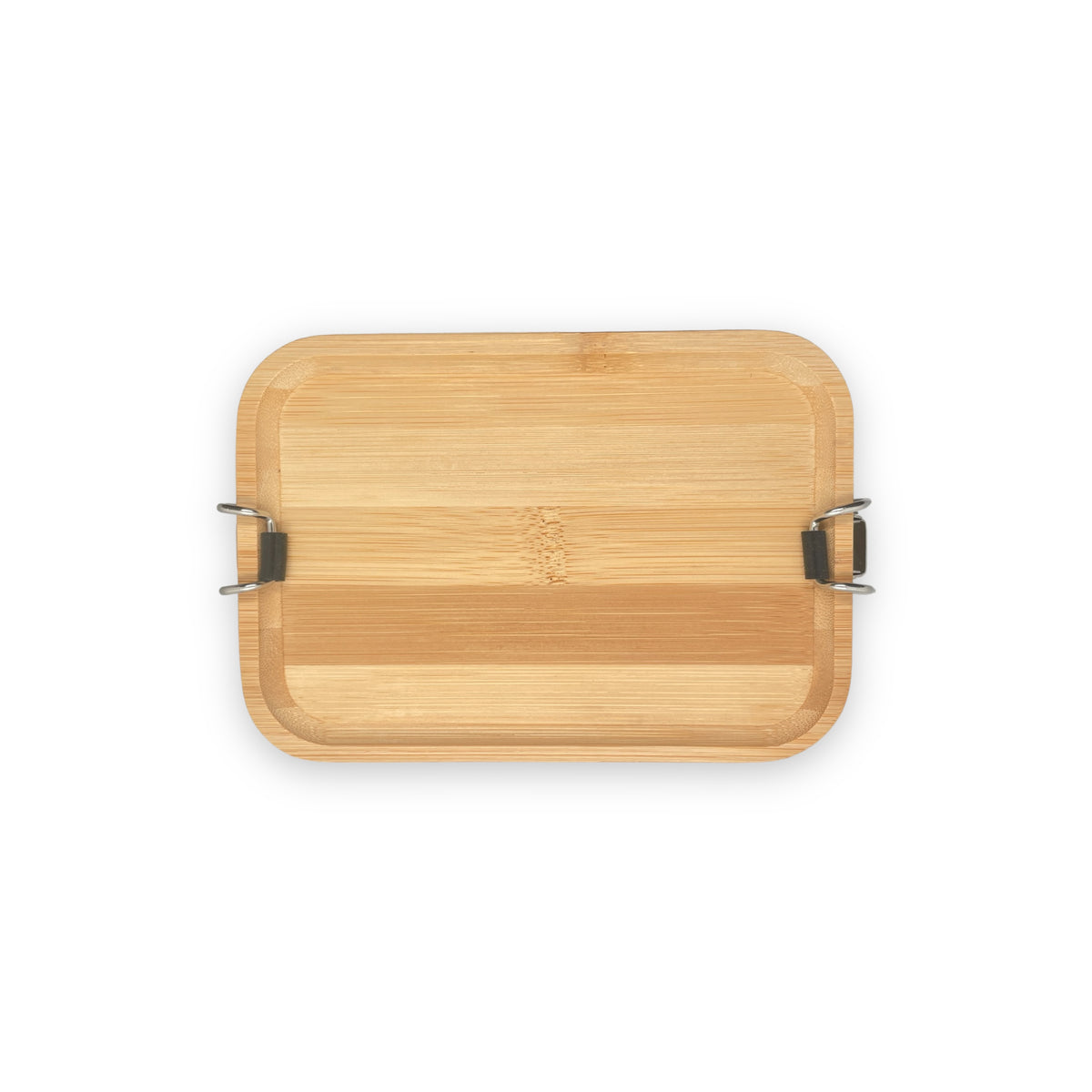 Lunchbox Edelstahl mit Bambus Deckel